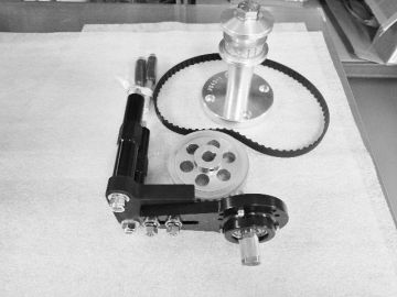 Ford SB-BB Fuel Pump Belt Drive when using a Motorplate  4 or 7 bolt balancer